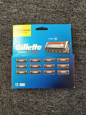 Gillette 001090822512 Proglide Razor Blades For Men - 12 Refills New G2