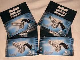 Gillette 014260216658 Sensor Excel Razor Blades - 5 Pack C01 Lots Of 4 Free Shipping