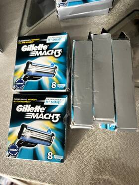 Gillette 014260243548 Mach 3 8 Count 5 Packs See Description