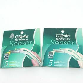 Gillette 047400114616 Vintage Sensor Women Blades Cartridges With Vitamin E And Aloe Razor