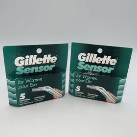 Gillette 047400115323 Sensor For Women 10 Razor Blades Refill Cartridges Non-excel Version