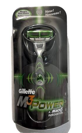 Mach3 Gillette 047400135550 M3 Power A Innovation Razor New With Box Sealed 2004