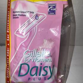 Gillette 047400174726 Sealed Daisy Disposable Razors Bag 10 Bonus 5 Custom Plus 15