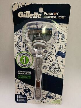 Gillette 047400649767 Fusion Proglide Manual Silver Touch Razor