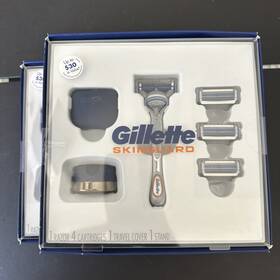 Gillette 047400667273 2 X Skinguard Men S Holiday Gift Set 4 Cart Ebay Handle Travel Cover