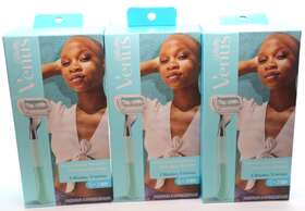 Gillette 047400668423 3x Venus Extra Smooth Sensitive Womens Razor - 1 Handle 2 Cartridges