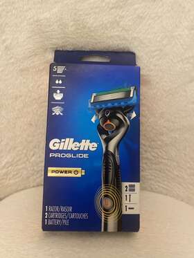Gillette 047400672291 Proglide Power Razor Battery Bundle With 2 Cartridge