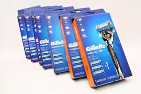 Gillette 047400672376 Proglide Razor Handle 3 Blade Refills 7 Boxes Total Handles And 21