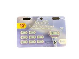 Gillette 047400677951 Venus Extra Smooth Contour Womens Razor Blades 8 Cartridges