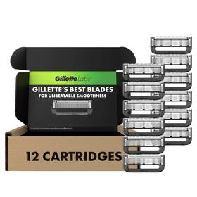 Gillette 047400701465 Gillettelabs Razor Blade Refills 12ct Cartridges For