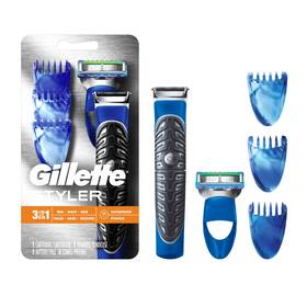 Gillette 047724337579 Fusion Mens Precision Beard Trimmer Razors And Edger Blue