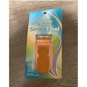 10032334 Gillette Sensorexcel For Women Cartridge Razor Orange Ergonomic 2-blade 1 Cart