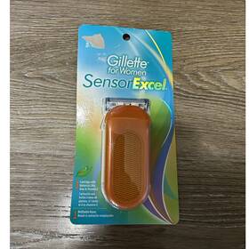 1003434 Gillette Sensor Excel For Women Cartridge Razor Orange 2-blade Legs 1 Cart