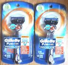 Gillette 2 New Fusion Proglide Flexball Razor Kits Free Shipping 047400650367