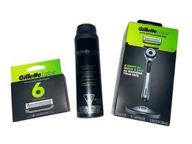 20266112 Gillette Labs Razor Blade And Refills Shave Cream
