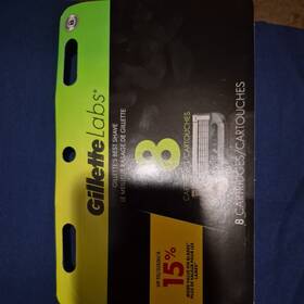 21127517 Gillette Labs Razor Blade Refills - 8 Cartridges
