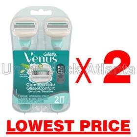 21359653 Gillette Venus Comfortglide Sensitive 2 Disposable Razors X Packages