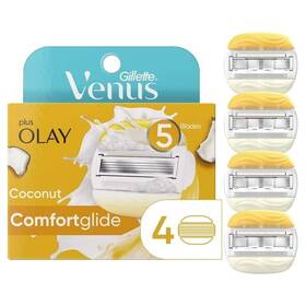 2294a174z0 Gillette New Venus Comfortglide Plus Olay Coconut Razor 5-blades Refills 4 Ct
