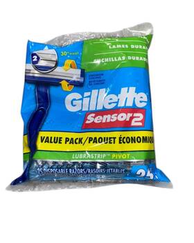 24pics Gillette Sensor 2 In A Bag