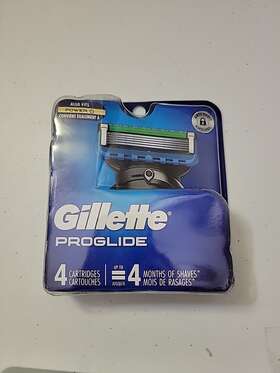 302532 Gillette Proglide Refill Cartridges- 4 Cartridges Refills