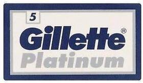 Gillette 313025023085 25 Platinum Double Edge Razor Blades Made In Russia