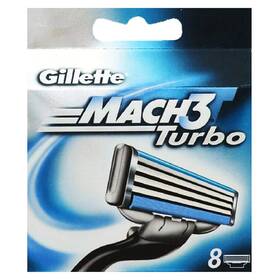 Gillette 313115597557 Mach 3 Turbo Razor Refill Cartridges 8 Count Packaging May Vary