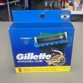 32618332l1 Gillette Proglide Power 5-blade Razor Cartridges 8 Pack For Fusion And Shield