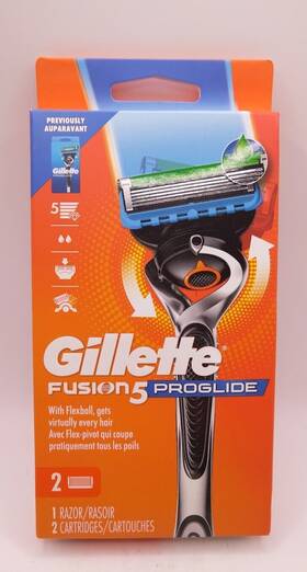 4337a17400 Gillette Fusion 5 Proglide 1 Razor 2 Cartridges New In Box