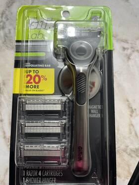 4354a17400 Gillette Labs Razor Exfoliating Bar Precision Trimmer 4 Cartridges