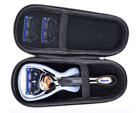 Gillette 445055384355 Hard Eva Razor Travel Case For Mens Mach 3 Fusion Proglide - Mes