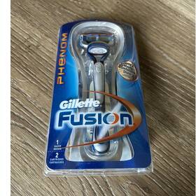 4740026773 Gillette Fusion Phenom Men S Cartridge Razor 5-blade Handle 2 Cartridges