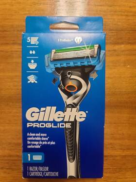 Gillette 474006750381 Proglide Razor For Men Handle 1 Blade Refill