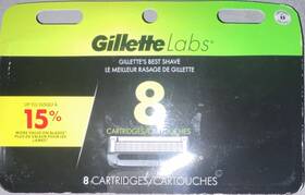4740069759 Gillette Labs Razor Blade Refills 8 Cartridges 5-blade Stainless Steel