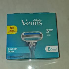 5353a17400 Gillette Venus Smooth 3-blade Refill Cartridges 8 Pack Stainless Steel