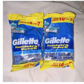 5779a17400 Gillette Prestobarba Ultragrip 2 Disposable Razors 2-blade 2x10 Non-slip Grip