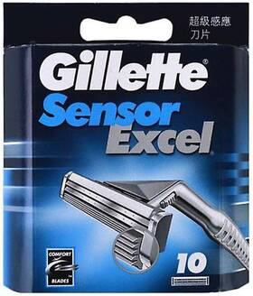 5841554267 Gillette Sensor Excel-50 Count 5 X 10