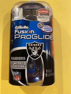 5858 Gillette Fusion Proglide Oakland Raiders Limited Edition Model