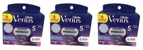 598123 Gillette Venus Miami Midnight Extra Smooth Womens Razor Refills 15 Blades
