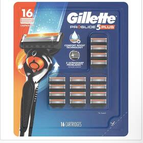 6740067639 Gillette Proglide 5 Plus Razor Refill Cartridges 16pk Comfort Boost Tech