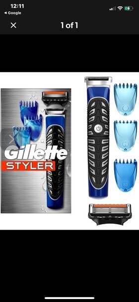 Gillette 702018273423 4-in-1 Precision Body And Beard Trimmer For Men - Razor Sculpter W