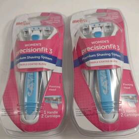 Gillette 719283399564 Shaving System Womens Precisionfit 1 Handle 2 Cartridges Meijer