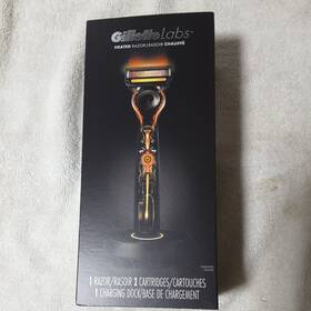79945189 Gillette Box Only - No Contents Read Gillettelabs Heated Razor Starter Kit By