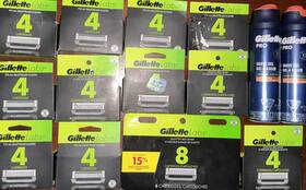 80772061 Gillette Labs Exfoliating Bar Refills- 52 Cartridges 2x Pro Shave Gel