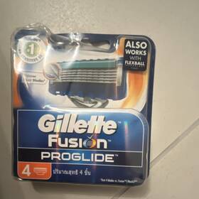 81754831 Gillette Fusion Proglide Refill Cartridges 5-blade 4 Pack Fits And Flexball
