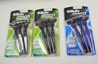 Ew1881r Gillette 9 Razors Mach Assorted 3 Total - Disposable