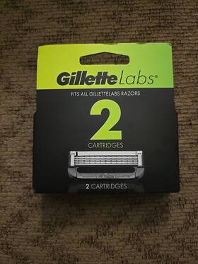 90240962 Gillette Gillettelabs Replacement Cartridges 2 Ct Fits All Razors Y105