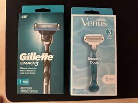 Gillette 902430862141 Mach 3 Razor Handle Venus Lot Bnib