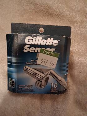 Gillette 903153111028 Sensor Excel Razor Blades - 10 Piece Bundle Packs Of