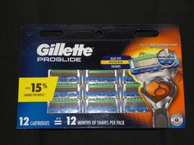 90554429 Gillette Mens Proglide Razor Refill Cartridges 12pk New