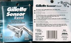 90654595 Gillette Sensor Excel Shaving Cartridges - Pack Of 10 90654595 Gillette Sensor Excel Shaving Cartridges - Pack Of 10